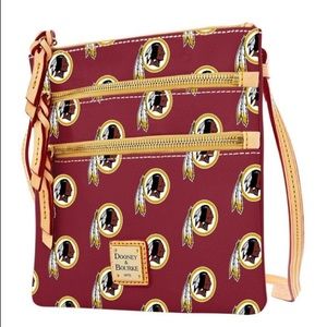 Dooney & Bourke Redskins N/S Triple Zip Crossbody